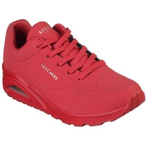 Wedgesneaker SKECHERS "UNO STAND ON AIR", Damen, Gr. 40, rot, Lederimitat, Schuhe Wedgesneaker, Freizeitschuh, Halbschuh, Schnürschuh weich gepolsterte Innensohle Wedgesneaker SKECHERS "UNO STAND ON AIR", Damen, Gr. 40, rot, Lederimitat, Schuhe Wedgesneaker, Freizeitschuh, Halbschuh, Schnürschuh weich gepolsterte Innensohle
