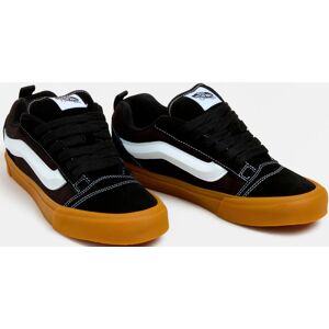 Sneaker VANS "Knu Skool", Herren, Gr. 41, b9m, schwarz, gum, Leder, Schuhe Sneaker Sneaker VANS "Knu Skool", Herren, Gr. 41, b9m, schwarz, gum, Leder, Schuhe Sneaker