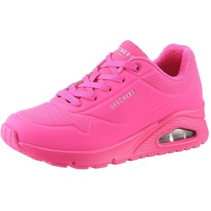 Plateausneaker SKECHERS "UNO-NIGHT SHADES", Damen, Gr. 35, pink (neonpink), Lederimitat, Schuhe Plateausneaker, Keilsneaker, Chunky Sneaker, Schnürschuh mit Luftkissensohle Plateausneaker SKECHERS "UNO-NIGHT SHADES", Damen, Gr. 35, pink (neonpink), Lederimitat, Schuhe Plateausneaker, Keilsneaker, Chunky Sneaker, Schnürschuh mit Luftkissensohle