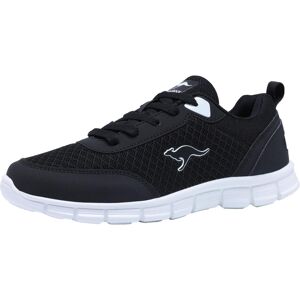 Sneaker KANGAROOS "K-RF BETHY", Herren, Gr. 42, schwarz-weiss (jet schwarz, weiß), Synthetik, Textil, Schuhe Sneaker, Atmungsaktiv Sneaker KANGAROOS "K-RF BETHY", Herren, Gr. 42, schwarz-weiss (jet schwarz, weiß), Synthetik, Textil, Schuhe Sneaker, Atmungsaktiv