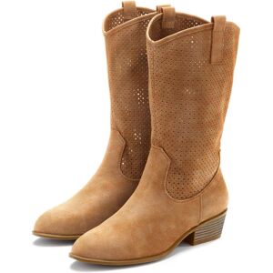 Westernstiefel LASCANA, Damen, Gr. 36, braun (camelfarben), Obermaterial: 100% Textilmaterial. Decksohle: 100% Lederimitat. Futter: 100% Lederimitat. Laufsohle: 100% Synthetik, unifarben, Basic, Schuhe Westernstiefel, Sommer Boots, Ankle Stiefelette, Schl Westernstiefel LASCANA, Damen, Gr. 36, braun (camelfarben), Obermaterial: 100% Textilmaterial. Decksohle: 100% Lederimitat. Futter: 100% Lederimitat. Laufsohle: 100% Synthetik, unifarben, Basic, Schuhe Westernstiefel, Sommer Boots, Ankle Stiefelette, Schl