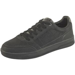 Sneaker WRANGLER "WOODY MEN LOW", Herren, Gr. 43, triple schwarz, Synthetik, Schuhe Sneaker Sneaker WRANGLER "WOODY MEN LOW", Herren, Gr. 43, triple schwarz, Synthetik, Schuhe Sneaker