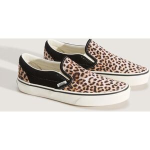Slip-On Sneaker VANS "Classic Slip-On", Damen, Gr. 38,5, schwarz, leopard, Textil, Schuhe Slip-On Sneaker Slip-On Sneaker VANS "Classic Slip-On", Damen, Gr. 38,5, schwarz, leopard, Textil, Schuhe Slip-On Sneaker