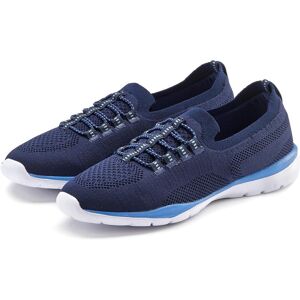 Sneaker LASCANA "Slipper, Halbschuh, Slip-On-Sneaker", Damen, Gr. 39, blau (navy), Obermaterial: 100% Textilmaterial. Decksohle: 100% Textilmaterial. Futter: 100% Textilmaterial. Laufsohle: 100% Synthetik, unifarben, Basic, Schuhe Sneaker, aus leichtem Te Sneaker LASCANA "Slipper, Halbschuh, Slip-On-Sneaker", Damen, Gr. 39, blau (navy), Obermaterial: 100% Textilmaterial. Decksohle: 100% Textilmaterial. Futter: 100% Textilmaterial. Laufsohle: 100% Synthetik, unifarben, Basic, Schuhe Sneaker, aus leichtem Te