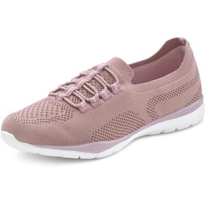 Sneaker LASCANA "Slipper, Halbschuh, Slip-On-Sneaker", Damen, Gr. 35, rosa (altrosa), Obermaterial: 100% Textilmaterial. Decksohle: 100% Textilmaterial. Futter: 100% Textilmaterial. Laufsohle: 100% Synthetik, unifarben, Basic, Schuhe Sneaker, aus leichtem Sneaker LASCANA "Slipper, Halbschuh, Slip-On-Sneaker", Damen, Gr. 35, rosa (altrosa), Obermaterial: 100% Textilmaterial. Decksohle: 100% Textilmaterial. Futter: 100% Textilmaterial. Laufsohle: 100% Synthetik, unifarben, Basic, Schuhe Sneaker, aus leichtem