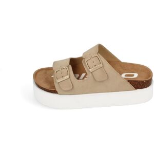 O`Neill Sandale O'NEILL "SANDY PLATFORM SLIDER WOMEN LOW", Damen, Gr. 36, tan, Synthetik, Schuhe Sandale O`Neill Sandale O'NEILL "SANDY PLATFORM SLIDER WOMEN LOW", Damen, Gr. 36, tan, Synthetik, Schuhe Sandale
