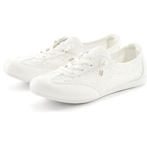Sneaker LASCANA "Freizeitschuh, Halbschuh, Slip-On-Sneaker", Damen, Gr. 43, weiss (weiß), Obermaterial: 60% Textilmaterial, 40% Lederimitat. Decksohle: 100% Textilmaterial. Futter: 100% Textilmaterial. Laufsohle: 100% Synthetik, leicht transparent, unifar Sneaker LASCANA "Freizeitschuh, Halbschuh, Slip-On-Sneaker", Damen, Gr. 43, weiss (weiß), Obermaterial: 60% Textilmaterial, 40% Lederimitat. Decksohle: 100% Textilmaterial. Futter: 100% Textilmaterial. Laufsohle: 100% Synthetik, leicht transparent, unifar