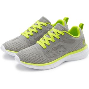 Sneaker LASCANA "Freizeitschuh, Halbschuh, Turnschuhe", Damen, Gr. 38, grün (grau, lime), Obermaterial: 90% Textilmaterial, 10% Synthetik. Decksohle: 100% Textilmaterial. Futter: 100% Textilmaterial. Laufsohle: 100% Synthetik, unifarben mit Farbeinsätzen, Sneaker LASCANA "Freizeitschuh, Halbschuh, Turnschuhe", Damen, Gr. 38, grün (grau, lime), Obermaterial: 90% Textilmaterial, 10% Synthetik. Decksohle: 100% Textilmaterial. Futter: 100% Textilmaterial. Laufsohle: 100% Synthetik, unifarben mit Farbeinsätzen,