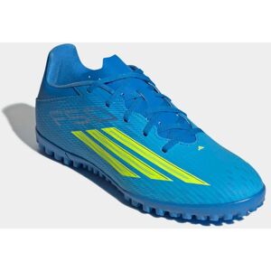 Fussballschuh ADIDAS PERFORMANCE "F50 CLUB, ROLLRASEN", Gr. 39, lucid ray blau, team solar gelb 2, lucid aquamarine, Synthetik, Textil, Schuhe Fussballschuh, für kurzen Kunstrasen, Hart- und Aschenplätze Fussballschuh ADIDAS PERFORMANCE "F50 CLUB, ROLLRASEN", Gr. 39, lucid ray blau, team solar gelb 2, lucid aquamarine, Synthetik, Textil, Schuhe Fussballschuh, für kurzen Kunstrasen, Hart- und Aschenplätze