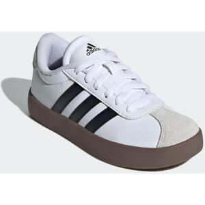 Sneaker ADIDAS SPORTSWEAR "VL COURT 3.0", Kinder, Gr. 34, schwarz-weiss (cloud weiß, core schwarz, grau one), Leder, Synthetik, Schuhe Sneaker, inspiriert vom Design des adidas samba, für Kinder & Jugendliche Sneaker ADIDAS SPORTSWEAR "VL COURT 3.0", Kinder, Gr. 34, schwarz-weiss (cloud weiß, core schwarz, grau one), Leder, Synthetik, Schuhe Sneaker, inspiriert vom Design des adidas samba, für Kinder & Jugendliche