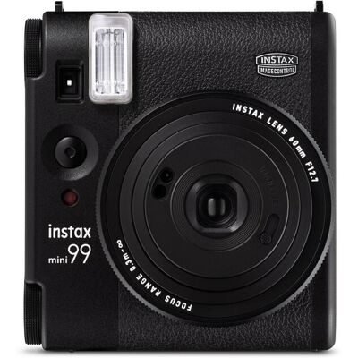 Fujifilm Kompaktkamera "Instax Mini 99 Schwarz", schwarz, B:11,75cm H:1,35cm T:6cm, Fotokameras, Kompaktkamera Fujifilm Kompaktkamera "Instax Mini 99 Schwarz", schwarz, B:11,75cm H:1,35cm T:6cm, Fotokameras, Kompaktkamera