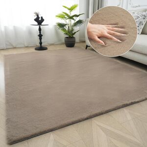 Fellteppich BRUNO BANANI "Rabbit 2, Kunstfell Teppich, Modern" Gr. 33, beige (taupe), B:120cm H:25mm L:170cm, Kunstfaser, Teppiche, Fellteppich, Kaninchenfell-Haptik, sehr weich, Wohnzimmer, Schlafzimmer, Esszimmer Fellteppich BRUNO BANANI "Rabbit 2, Kunstfell Teppich, Modern" Gr. 33, beige (taupe), B:120cm H:25mm L:170cm, Kunstfaser, Teppiche, Fellteppich, Kaninchenfell-Haptik, sehr weich, Wohnzimmer, Schlafzimmer, Esszimmer