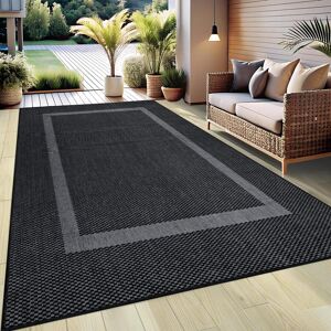 Teppich GOODPRODUCT "Venedig Bordüre auch als Läufer erhältlich" Gr. 1, schwarz, B:60cm H:3mm L:110cm, Kunstfaser, Teppiche, Teppich, In- und Outdoor geeignet, Sisal-Optik, Wetterfest & UV-beständig Teppich GOODPRODUCT "Venedig Bordüre auch als Läufer erhältlich" Gr. 1, schwarz, B:60cm H:3mm L:110cm, Kunstfaser, Teppiche, Teppich, In- und Outdoor geeignet, Sisal-Optik, Wetterfest & UV-beständig