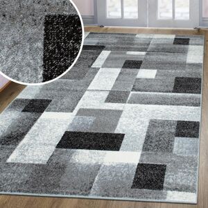 Teppich GOODPRODUCT "Corine" Gr. 1, grau, B:60cm H:9mm L:90cm, Obermaterial: 100% Polypropylen, Teppiche, Teppich, mit besonders weichem Flor, Kurzflor, modernes Karo-Design Teppich GOODPRODUCT "Corine" Gr. 1, grau, B:60cm H:9mm L:90cm, Obermaterial: 100% Polypropylen, Teppiche, Teppich, mit besonders weichem Flor, Kurzflor, modernes Karo-Design