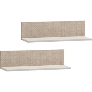Wandregal SCHILDMEYER "Edno Wandregal, Breite 60 cm", beige (cremebeige, canasta), B:60cm H:15,7cm T:17,3cm, Holzwerkstoff, Regale, Wandregal Wandregal SCHILDMEYER "Edno Wandregal, Breite 60 cm", beige (cremebeige, canasta), B:60cm H:15,7cm T:17,3cm, Holzwerkstoff, Regale, Wandregal