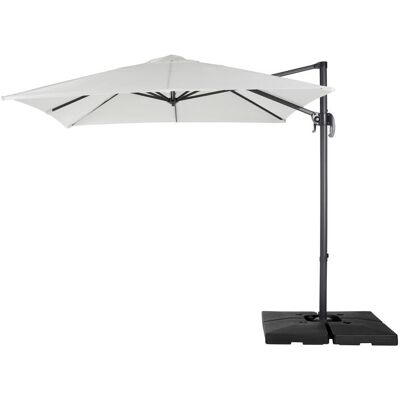 Sonnenschirm COCON "Mini-Roma, 250 x 250 cm, hängend", beige (natur), Standschirme, Sonnenschirm Sonnenschirm COCON "Mini-Roma, 250 x 250 cm, hängend", beige (natur), Standschirme, Sonnenschirm