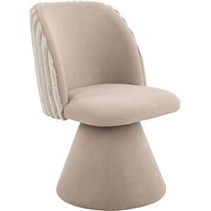 Esszimmerstuhl HELA "BARI I Drehstuhl", schlamm, schlamm, schlamm, B:54cm H:84cm T:61cm, Polyester, Stoff, Stühle, Esszimmerstuhl, 360 drehbar, Polsterfuss, Materialkombi, Aussen Felloptik Innen Velvet Esszimmerstuhl HELA "BARI I Drehstuhl", schlamm, schlamm, schlamm, B:54cm H:84cm T:61cm, Polyester, Stoff, Stühle, Esszimmerstuhl, 360 drehbar, Polsterfuss, Materialkombi, Aussen Felloptik Innen Velvet