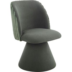 Esszimmerstuhl HELA "BARI I Drehstuhl", grün, grün, grün, B:54cm H:84cm T:61cm, Polyester, Stoff, Stühle, Esszimmerstuhl, 360 drehbar, Polsterfuss, Materialkombi, Aussen Felloptik Innen Velvet Esszimmerstuhl HELA "BARI I Drehstuhl", grün, grün, grün, B:54cm H:84cm T:61cm, Polyester, Stoff, Stühle, Esszimmerstuhl, 360 drehbar, Polsterfuss, Materialkombi, Aussen Felloptik Innen Velvet