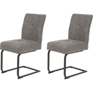HELA Luise S Vintage Grau Metall Esszimmerstuhl - Esszimmerstuhl HELA Luise S Vintage Grau Metall Esszimmerstuhl - Esszimmerstuhl
