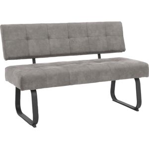 HELA LUISE I Vintage Grau & Schwarz Sitzbank - Bänke HELA LUISE I Vintage Grau & Schwarz Sitzbank - Bänke
