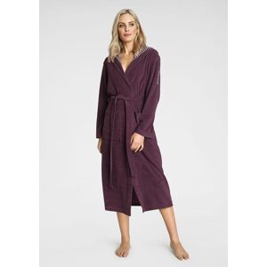 Damenbademantel KANGAROOS "Dalia, ideal für Sauna & Spa, Standardlänge & Überlänge" Gr. XL, lila (beere), L:125cm, Leichtfrottier, Hausmäntel, Damenbademantel, Uni-Farben mit Streifen, Taschen, leicht, XS-3XL, auch in extra lang Damenbademantel KANGAROOS "Dalia, ideal für Sauna & Spa, Standardlänge & Überlänge" Gr. XL, lila (beere), L:125cm, Leichtfrottier, Hausmäntel, Damenbademantel, Uni-Farben mit Streifen, Taschen, leicht, XS-3XL, auch in extra lang