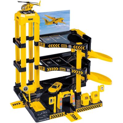 Spiel-Parkgarage HAPPY PEOPLE "ADAC", gelb (gelb, schwarz), Fahrzeug-Spielwelten, KinderH:28cm, Kunststoff, Spiel-Parkgarage, H:28cm Spiel-Parkgarage HAPPY PEOPLE "ADAC", gelb (gelb, schwarz), Fahrzeug-Spielwelten, KinderH:28cm, Kunststoff, Spiel-Parkgarage, H:28cm