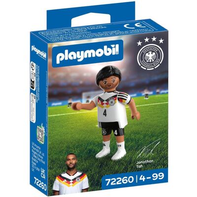 Konstruktions-Spielset PLAYMOBIL "Jonathan Tah (72260), DFB", weiss (bunt), Spielbausteine, Kinder, Kunststoff, Konstruktions-Spielset, Made in Europe Konstruktions-Spielset PLAYMOBIL "Jonathan Tah (72260), DFB", weiss (bunt), Spielbausteine, Kinder, Kunststoff, Konstruktions-Spielset, Made in Europe