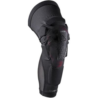 Leatt - Knee Guard ReaFlex Ultralite Ext - Protektor Gr S schwarz/grau Leatt - Knee Guard ReaFlex Ultralite Ext - Protektor Gr S schwarz/grau