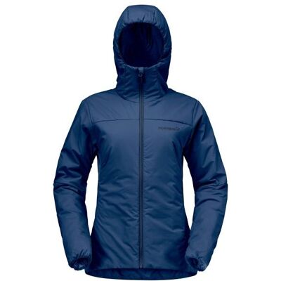 Norröna Norrøna - Women's Femund Thermo60 Zip Hood - Kunstfaserjacke Gr M blau Norröna Norrøna - Women's Femund Thermo60 Zip Hood - Kunstfaserjacke Gr M blau