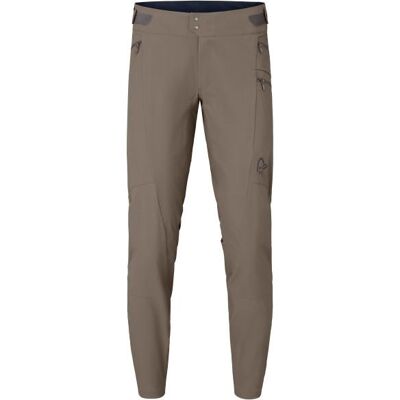 Norröna Norrøna - Fjørå Flex1 Tech Pants - Velohose Gr M braun/grau Norröna Norrøna - Fjørå Flex1 Tech Pants - Velohose Gr M braun/grau