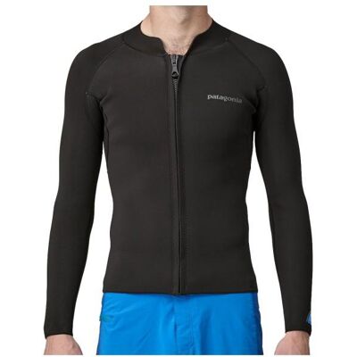 Patagonia - Regulator Lite Full Zip L/S Top - Lycra Gr M schwarz Patagonia - Regulator Lite Full Zip L/S Top - Lycra Gr M schwarz