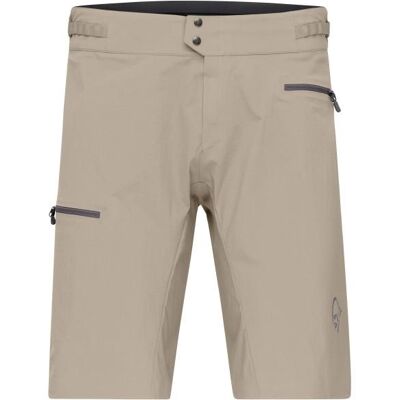 Norröna Norrøna - Fjørå Flex1 Light Shorts - Velohose Gr S grau/beige Norröna Norrøna - Fjørå Flex1 Light Shorts - Velohose Gr S grau/beige