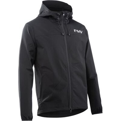 Northwave Rampage Lightshell Jacke - MTB Softshell Wasserfest Winddicht - Herren Black XL Northwave Rampage Lightshell Jacke - MTB Softshell Wasserfest Winddicht - Herren Black XL