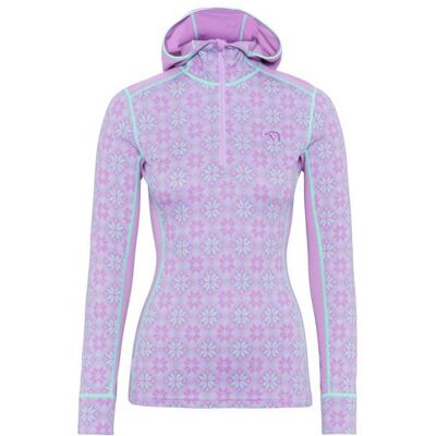 Kari Traa - Women's Rose Hood - Merinounterwäsche Gr XS lila Kari Traa - Women's Rose Hood - Merinounterwäsche Gr XS lila