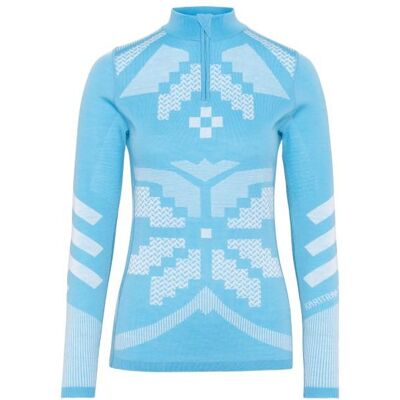 Kari Traa - Women's Faith Half Zip - Merinounterwäsche Gr XL blau Kari Traa - Women's Faith Half Zip - Merinounterwäsche Gr XL blau