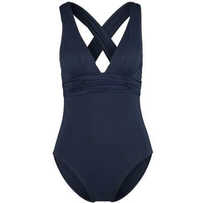 Seafolly - Women's Collective Cross Back One Piece - Badeanzug Gr 44 blau Seafolly - Women's Collective Cross Back One Piece - Badeanzug Gr 44 blau