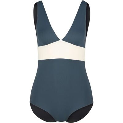 MYMARINI - Women's Plungesuit - Badeanzug Gr S blau MYMARINI - Women's Plungesuit - Badeanzug Gr S blau