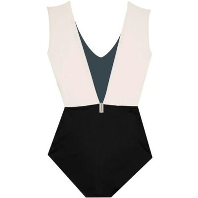 MYMARINI - Women's Summerbody - Badeanzug Gr L schwarz/weiß MYMARINI - Women's Summerbody - Badeanzug Gr L schwarz/weiß