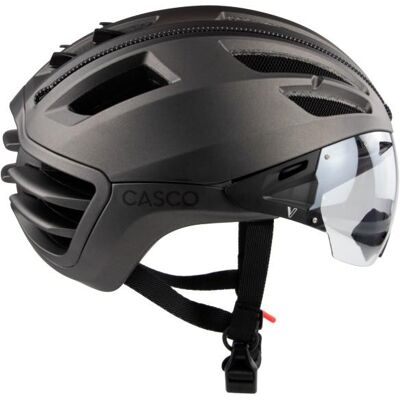 Casco - Speedairo - Velohelm Gr 52-56 cm - S grau/schwarz Casco - Speedairo - Velohelm Gr 52-56 cm - S grau/schwarz
