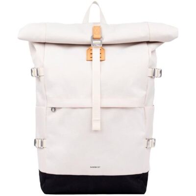 Sandqvist - Icon Rolltop Backpack 26 - Daypack weiß Sandqvist - Icon Rolltop Backpack 26 - Daypack weiß