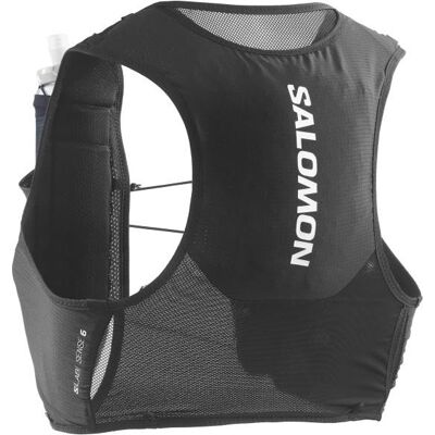 Salomon - S/Lab Sense 6 Set - Trailrunningrucksack Gr S grau/schwarz Salomon - S/Lab Sense 6 Set - Trailrunningrucksack Gr S grau/schwarz