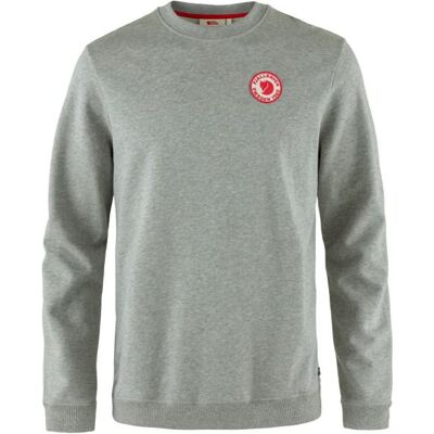 Fjällräven - 1960 Logo Badge Sweater - Pullover Gr XXL grau Fjällräven - 1960 Logo Badge Sweater - Pullover Gr XXL grau
