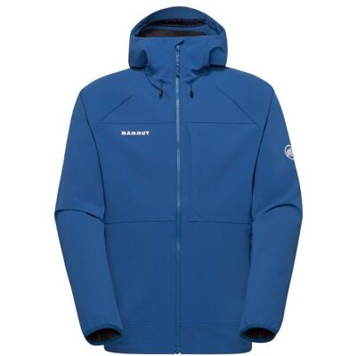 Mammut - Ultimate Comfort Softshell Hooded Jacket - Softshelljacke Gr S blau Mammut - Ultimate Comfort Softshell Hooded Jacket - Softshelljacke Gr S blau