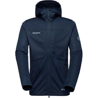 Mammut - Ultimate VIII Softshell Hooded Jacket - Softshelljacke Gr S blau Mammut - Ultimate VIII Softshell Hooded Jacket - Softshelljacke Gr S blau