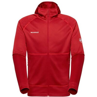 Mammut - Crag ML Hooded Jacket - Fleecejacke Gr S rot Mammut - Crag ML Hooded Jacket - Fleecejacke Gr S rot