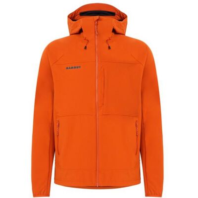 Mammut - Ultimate Comfort Softshell Hooded Jacket - Softshelljacke Gr XXL rot Mammut - Ultimate Comfort Softshell Hooded Jacket - Softshelljacke Gr XXL rot