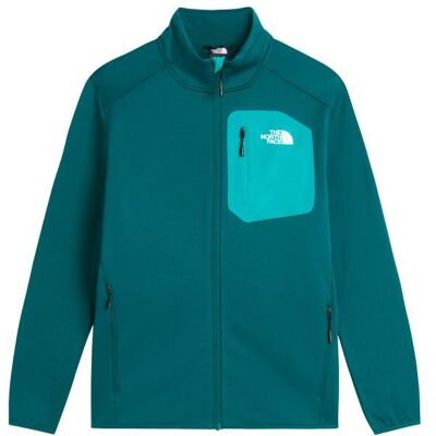 The North Face - Crest Full Zip - Fleecejacke Gr L türkis The North Face - Crest Full Zip - Fleecejacke Gr L türkis