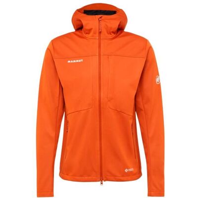 Mammut - Ultimate VIII Softshell Hooded Jacket - Softshelljacke Gr XL rot/orange Mammut - Ultimate VIII Softshell Hooded Jacket - Softshelljacke Gr XL rot/orange