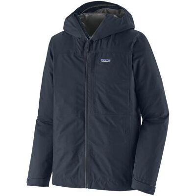 Patagonia Boulder Fork Regenjacke - Recyceltes Polyester - Smolder Blue Patagonia Boulder Fork Regenjacke - Recyceltes Polyester - Smolder Blue