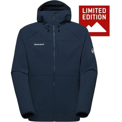 Mammut - Ultimate Comfort SO Hooded Jacket Exclusive - Softshelljacke Gr S blau Mammut - Ultimate Comfort SO Hooded Jacket Exclusive - Softshelljacke Gr S blau